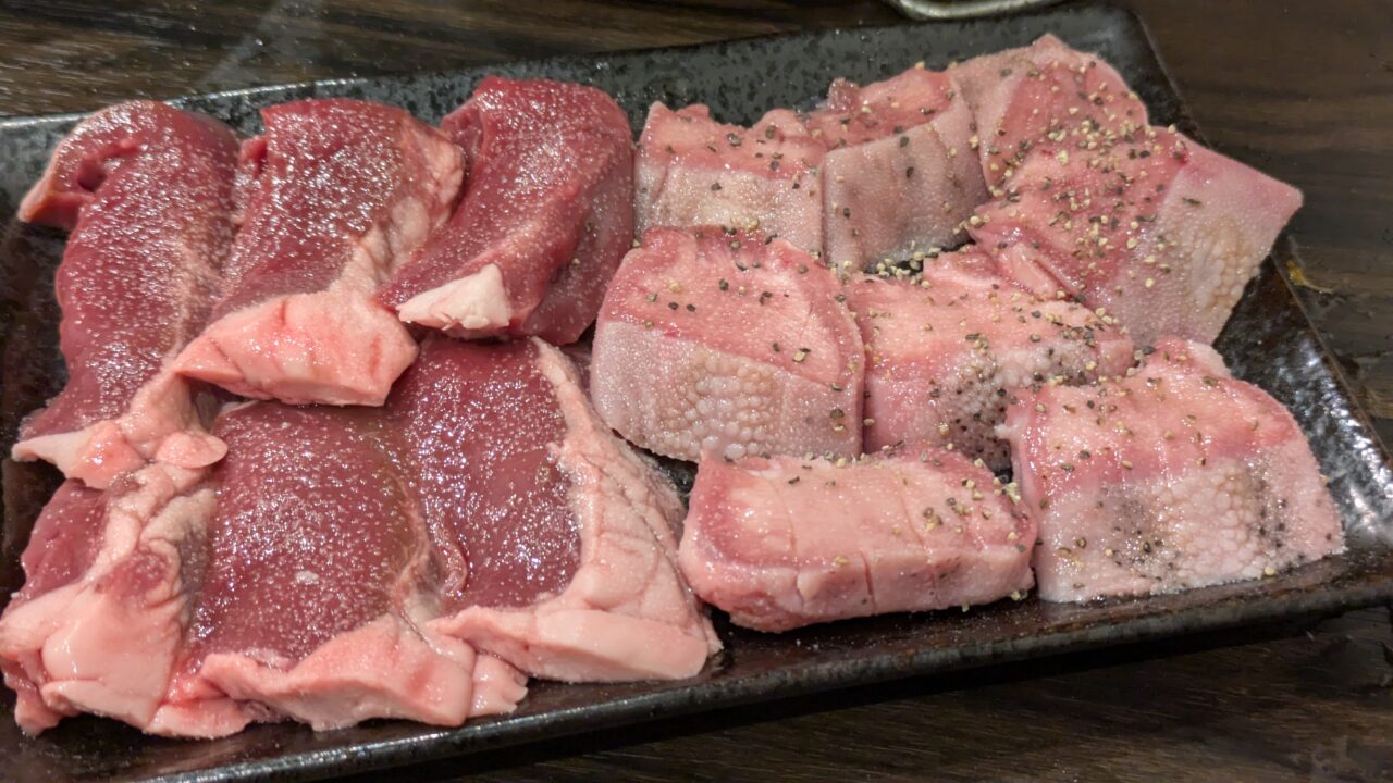 ジンギスカン椿のラムハツとラムタン