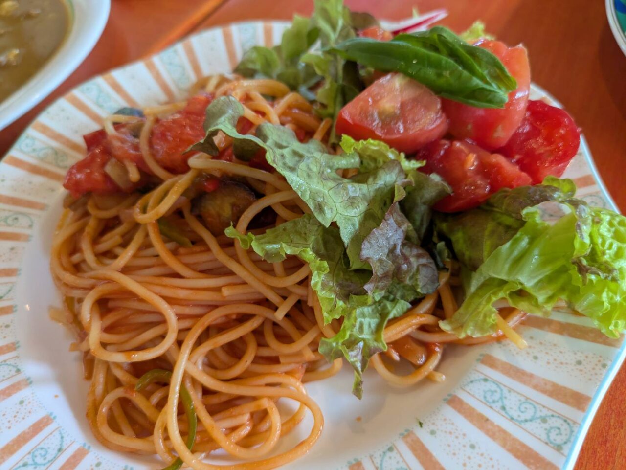 ぶ楽りのパスタ