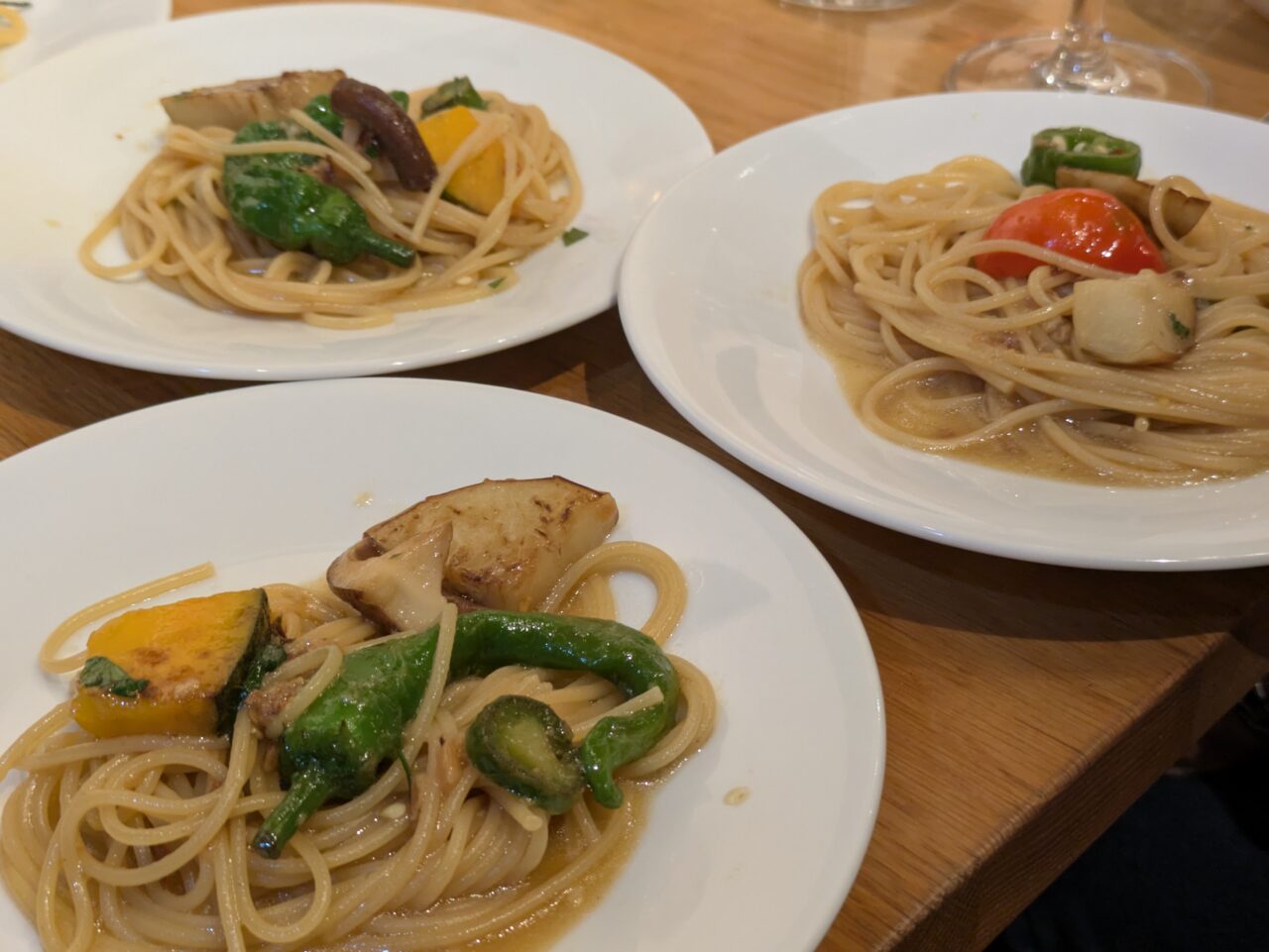 チバットリアのパスタ