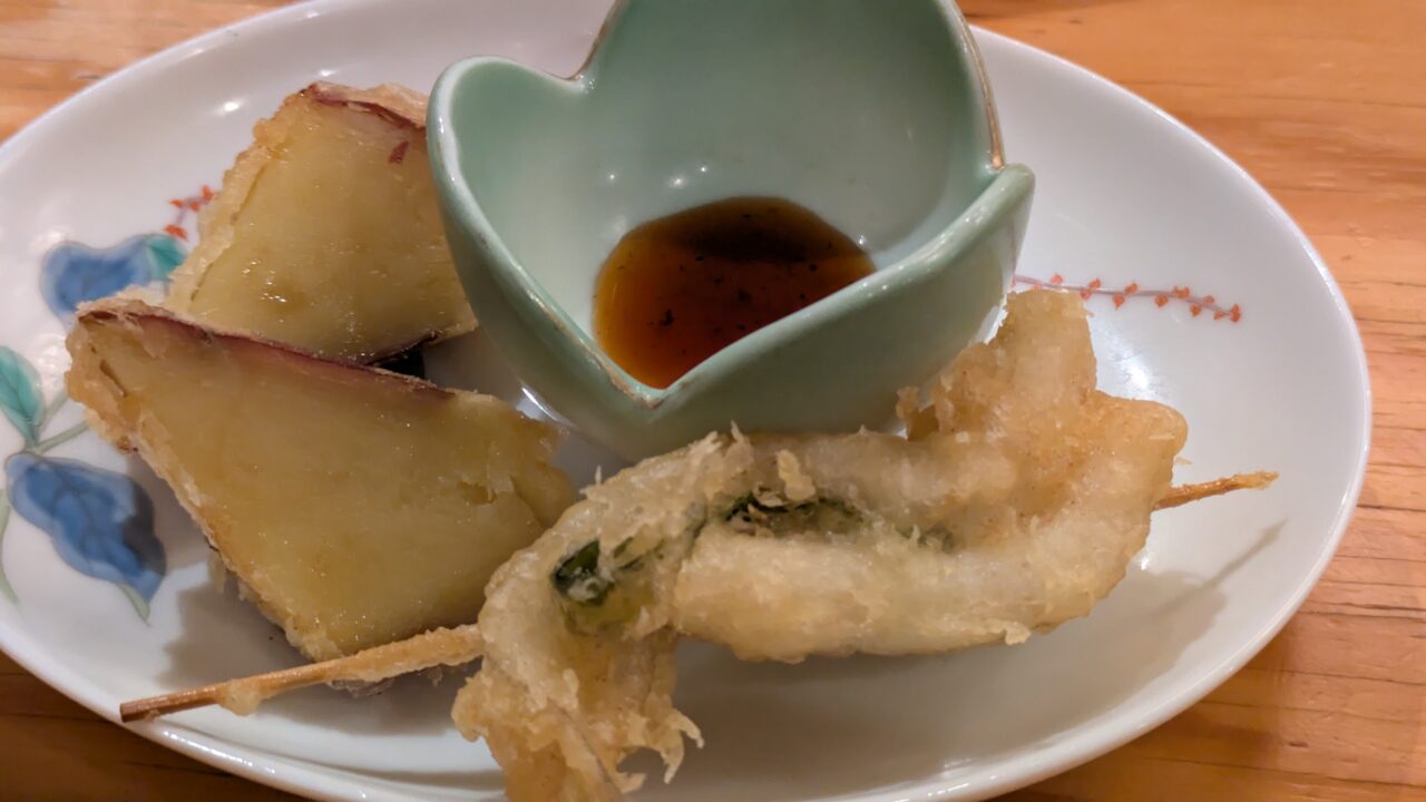 佐香月のさつまいもと鱚