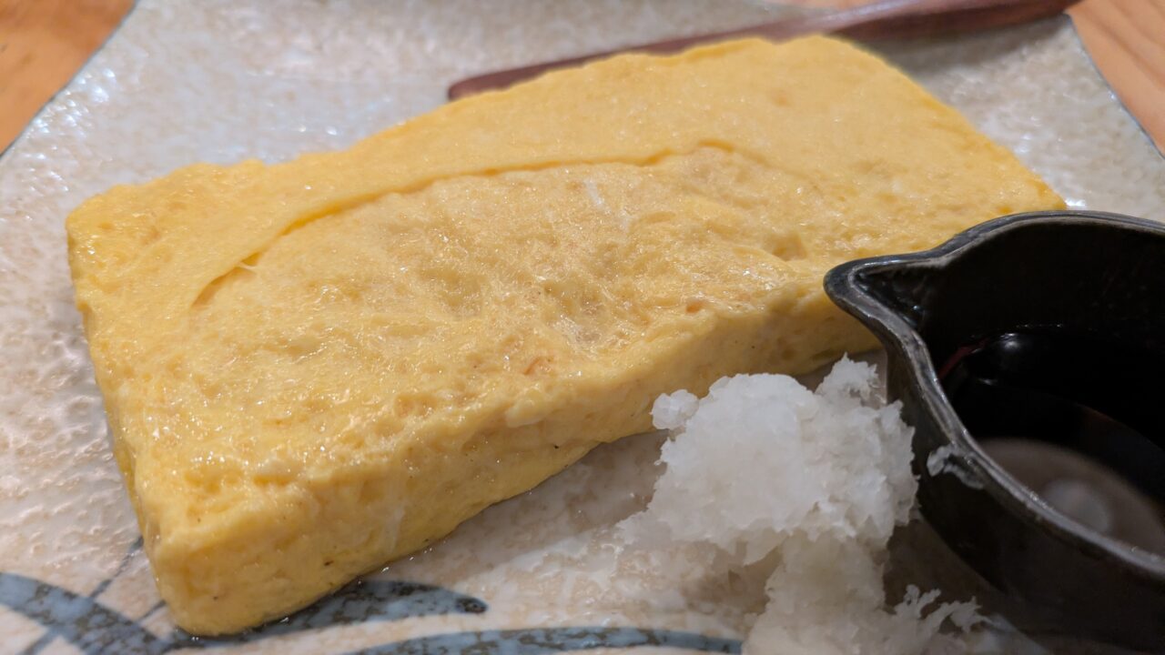 佐香月の出汁巻き玉子