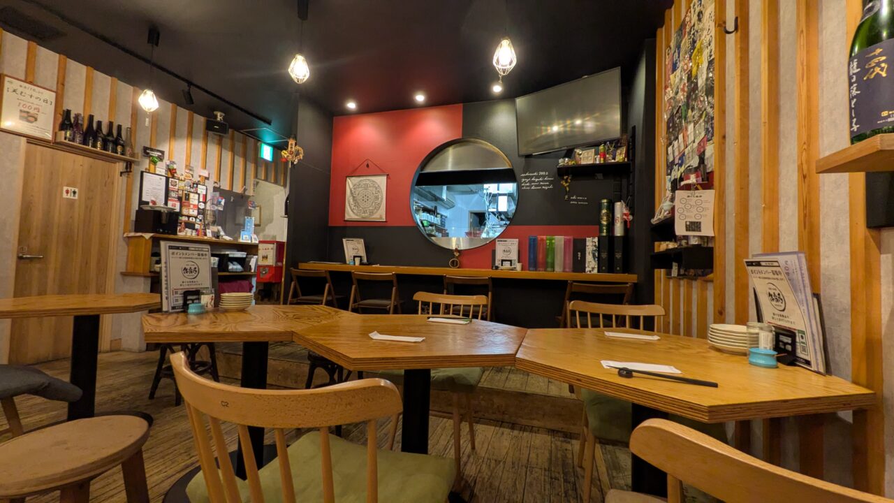 佐香月の店内
