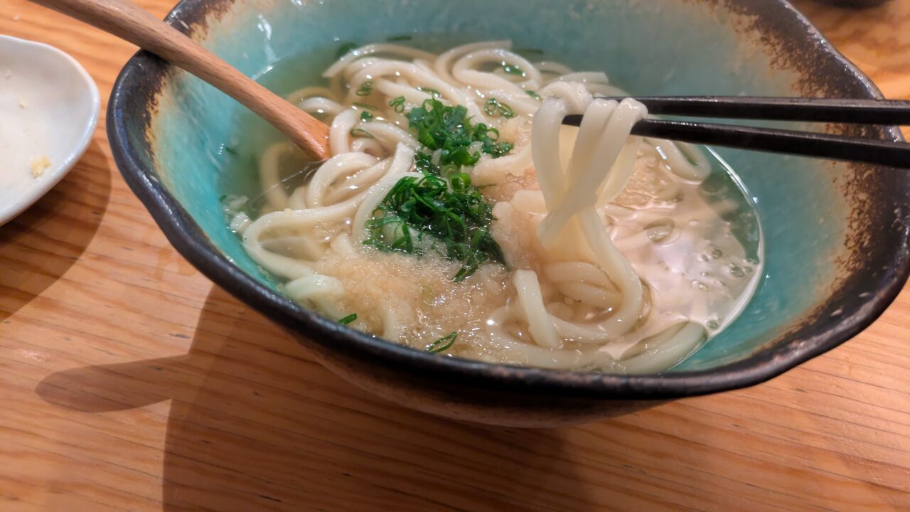佐香月のかけうどん