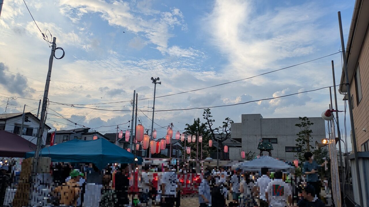 北方児童公園のお祭り