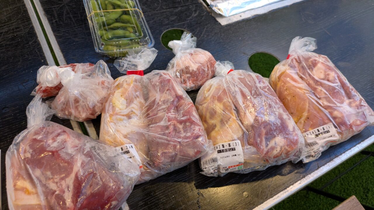 BBQ DAYS 市川コルトンプラザのお肉セット