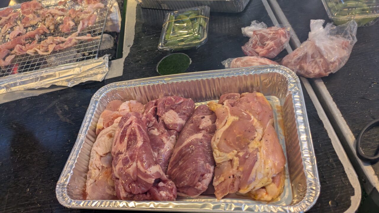 BBQ DAYS 市川コルトンプラザのお肉セット