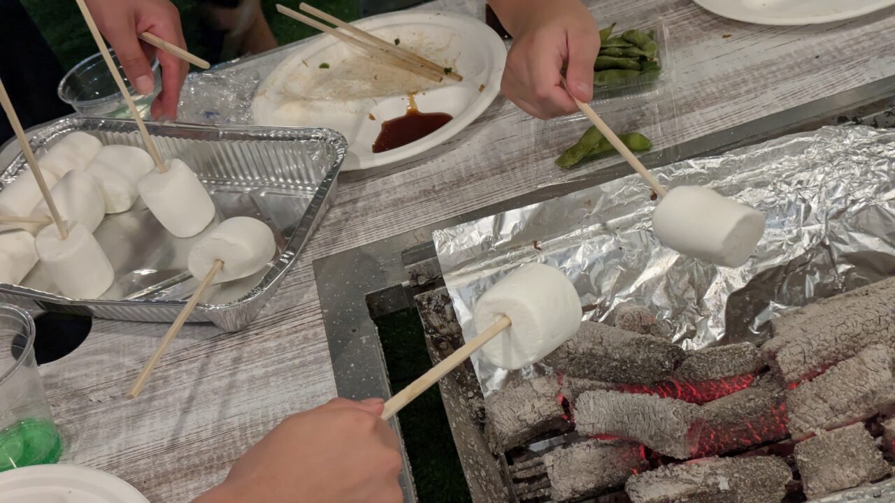 BBQ DAYS 市川コルトンプラザのマシュマロセット