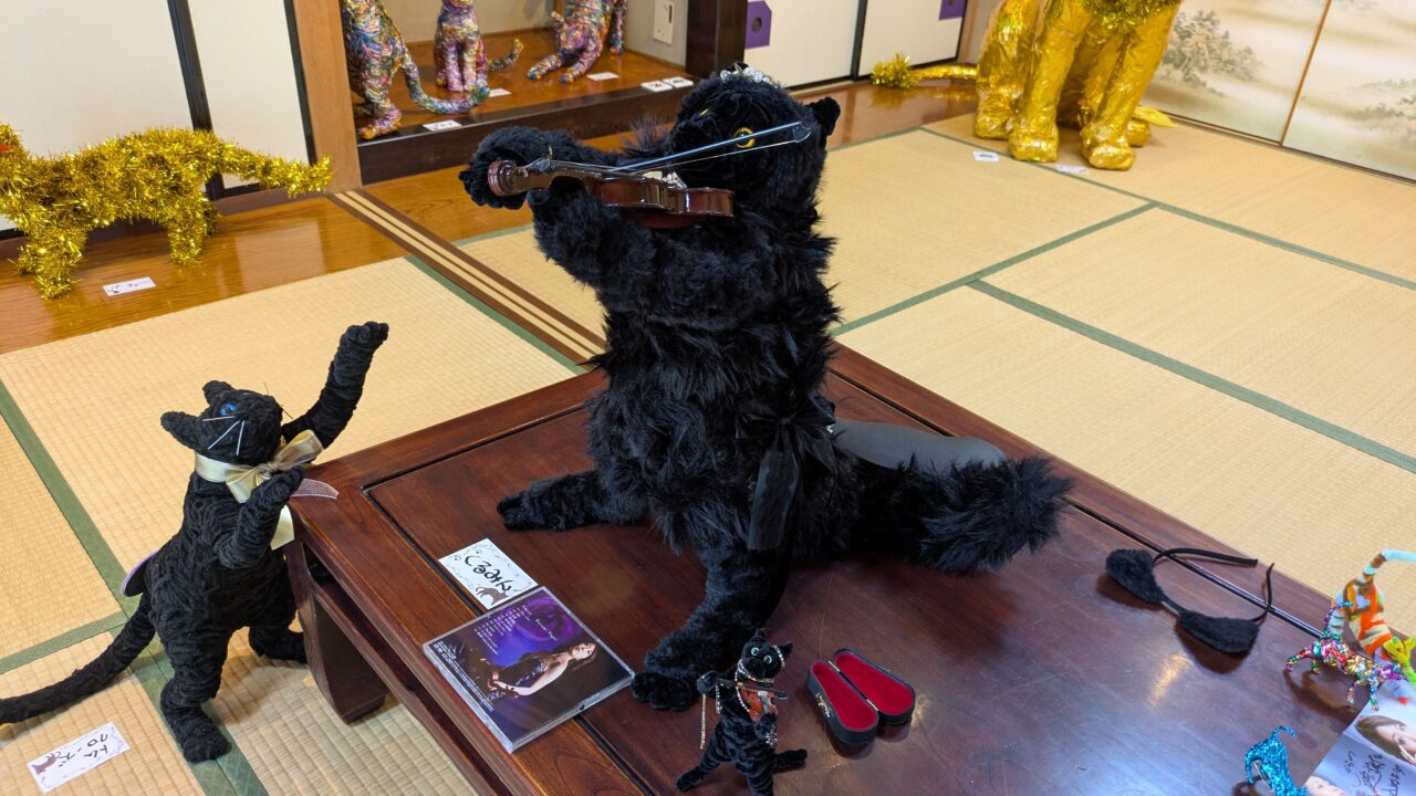 マークンネコガスキー自由猫放のメイン展示