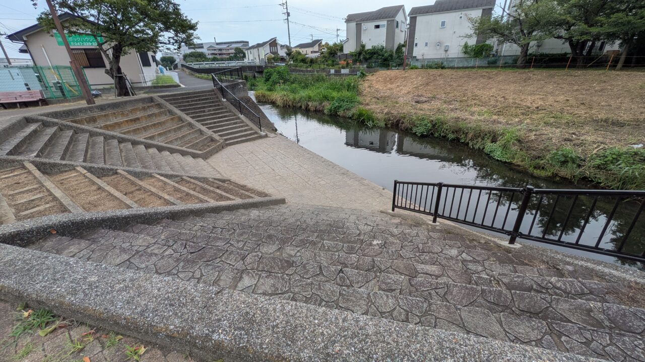 北消防署向かいの親水テラスでイベント開催
