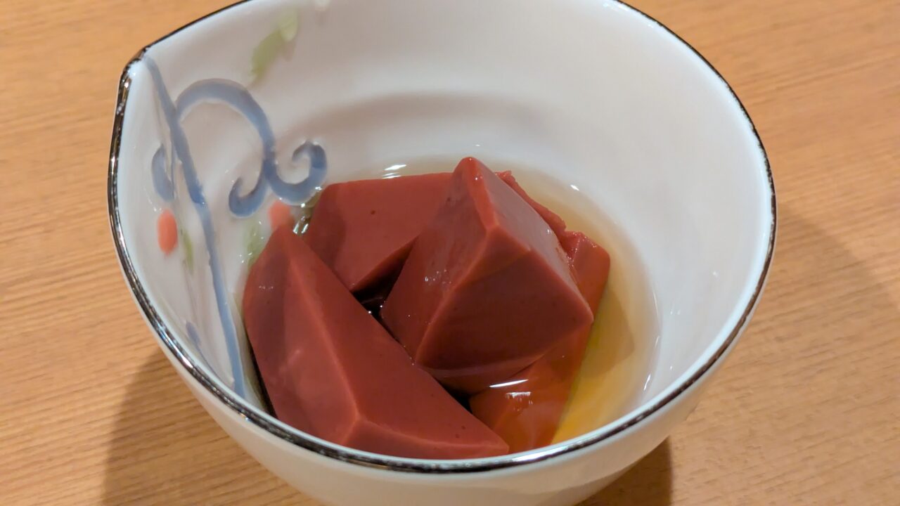 和菜結の赤こんにゃく