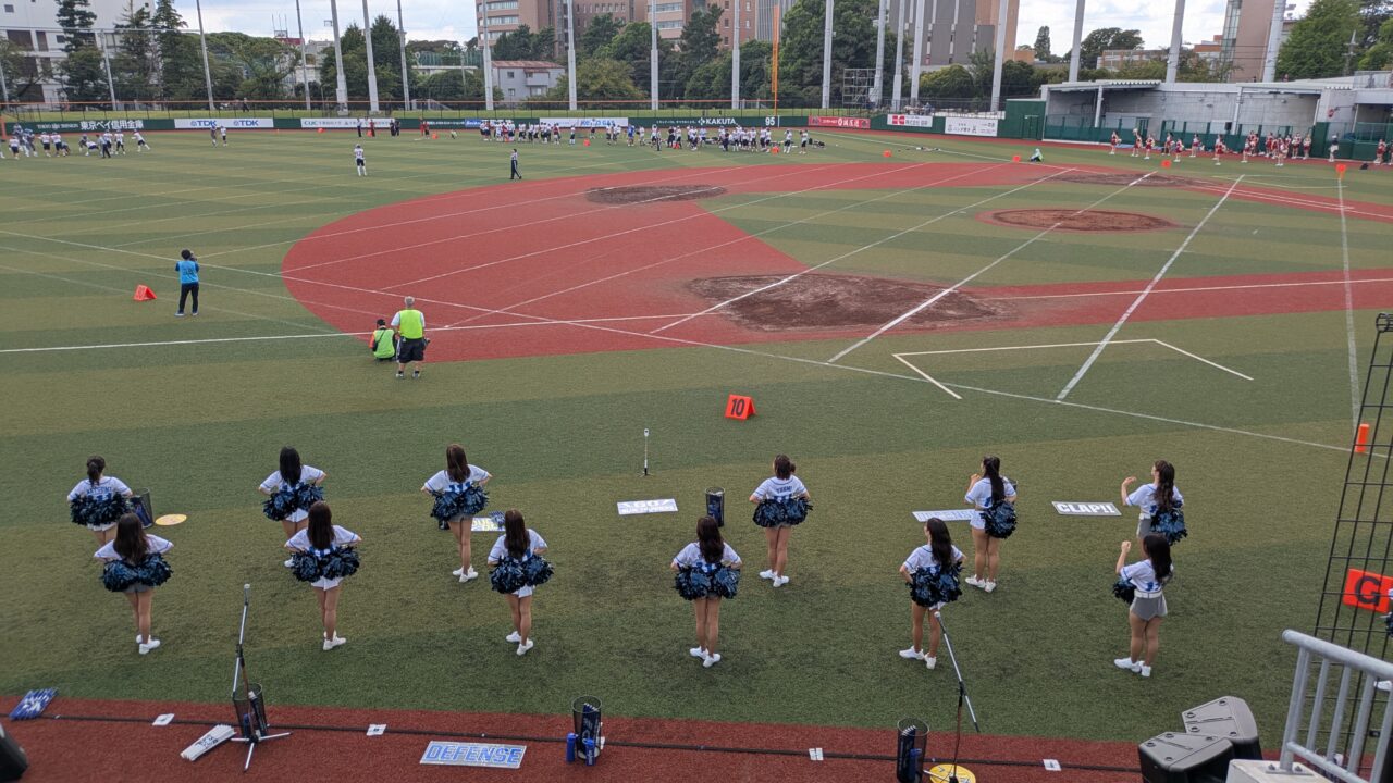 市川BLUE THUNDERSのチア