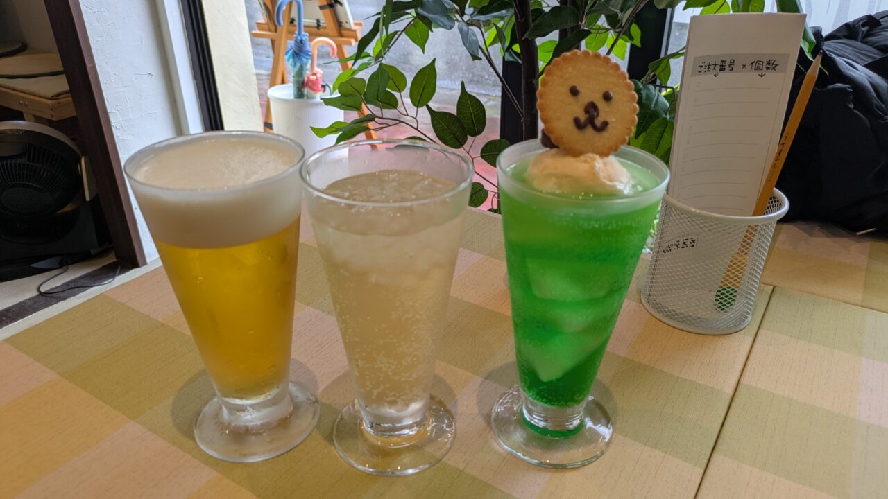 らいおんカフェのドリンク