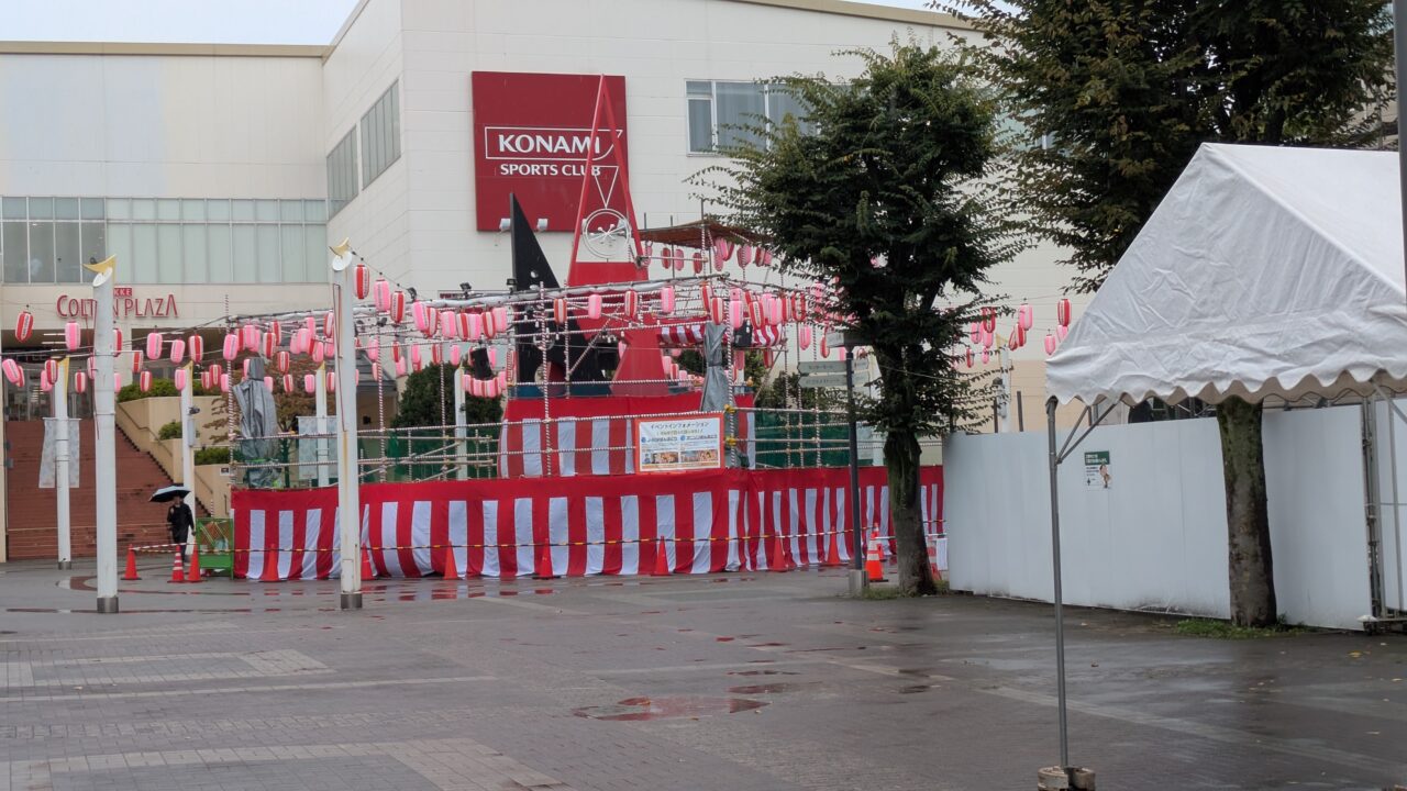 コルトン盆踊り櫓