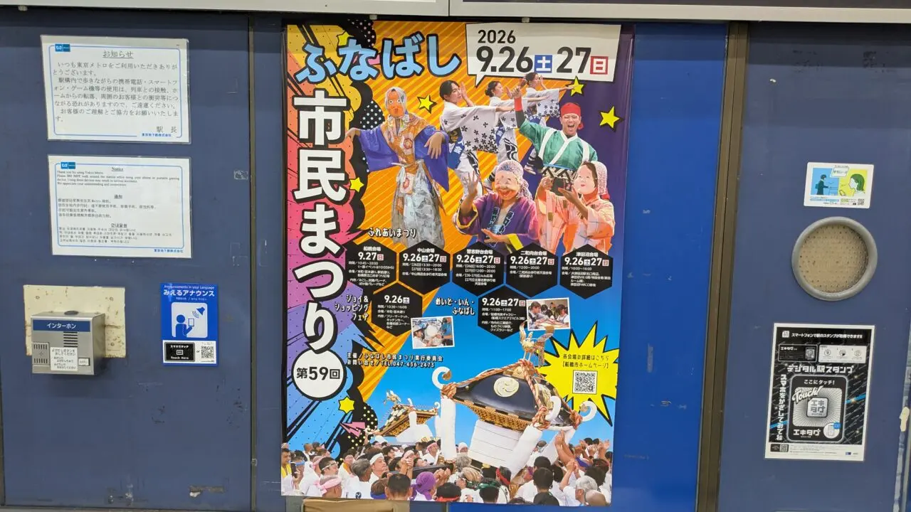 船橋市民まつりのポスター