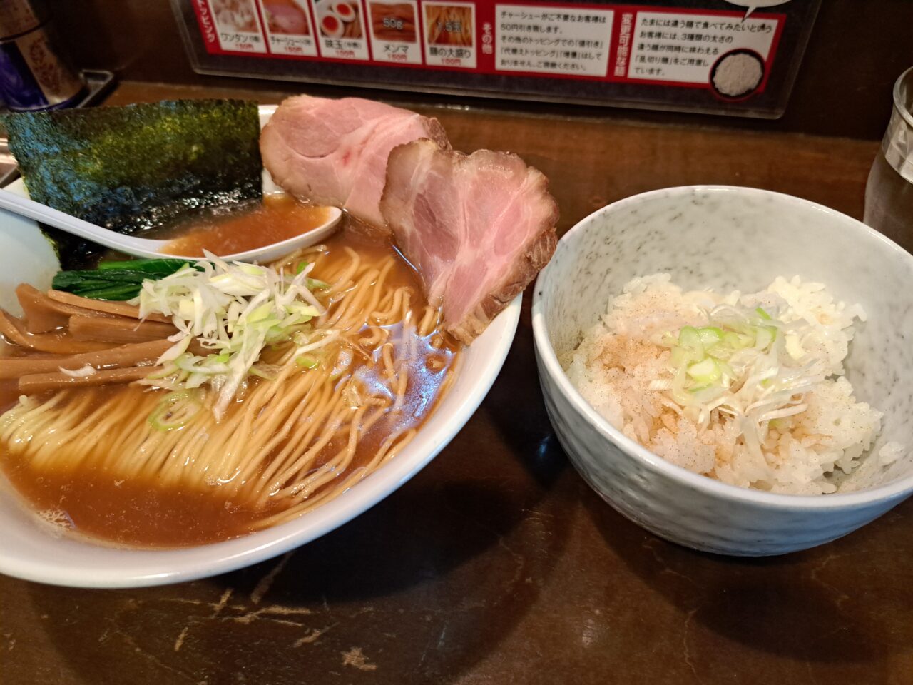 ラーメン一兎のにぼしラーメン