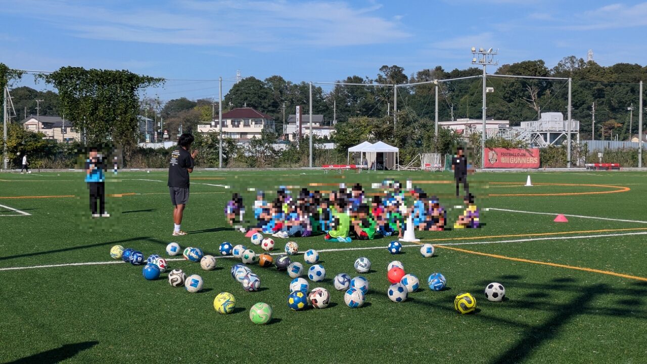 いちかわスポーツフェスタの中澤さんのサッカー教室