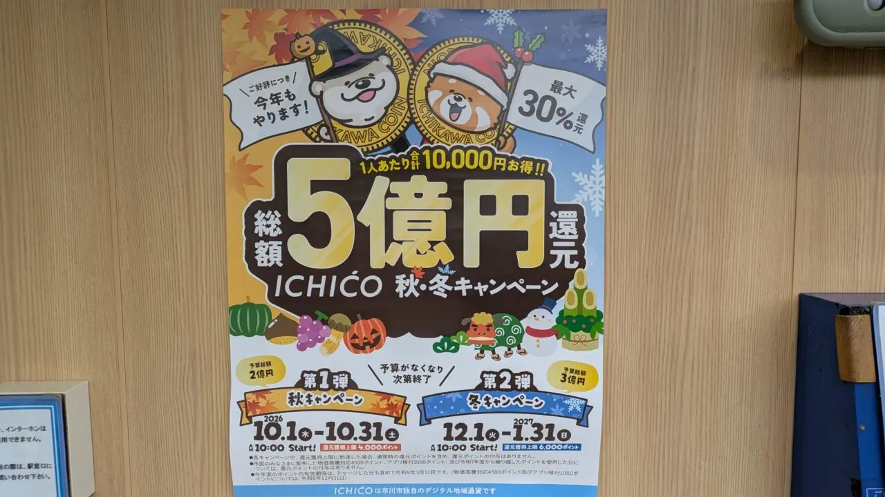 ichicoキャンペーン2026年