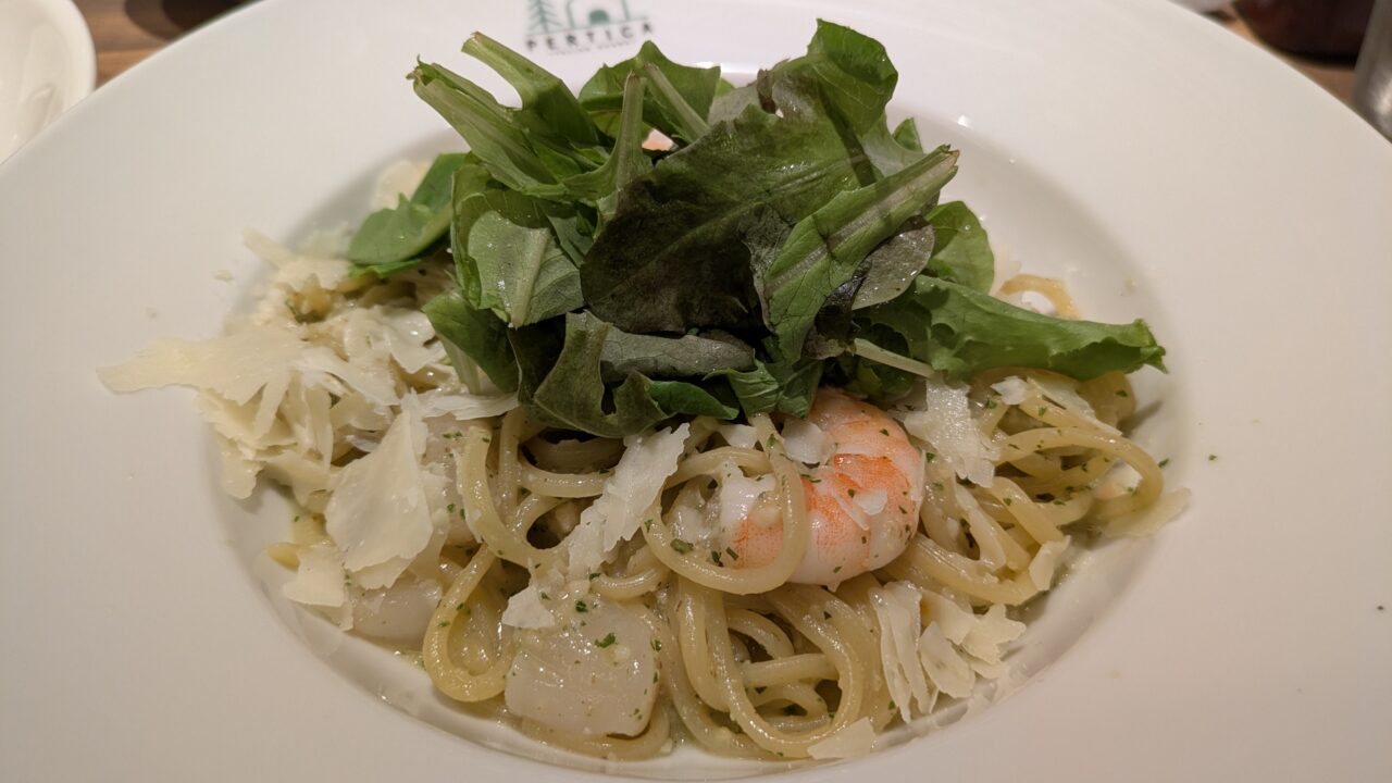 ペルティカ市川店のパスタ